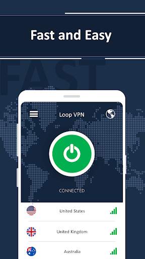 Loop VPN - VPN Master with Fast Speed - VPN Proxy screenshot 1