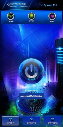 V-SPEED Speed Test screenshot 1