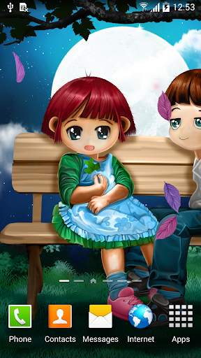 Romantic Live Wallpaper screenshot 2