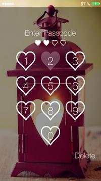 Love Heart Pin Lock screenshot 4