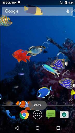 Fish Aquarium Live Wallpaper screenshot 5