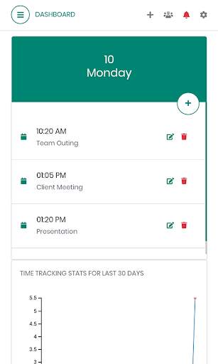 Time Captis: Time Management and Tracking скриншот 2