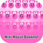Mini Mouse Bowknot Theme&Emoji Keyboard 4.5