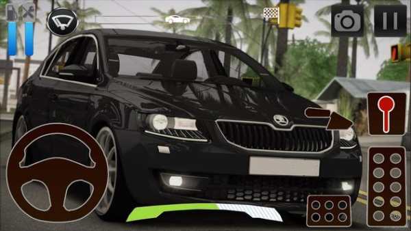 Car Driving Simulator Skoda screenshot 1