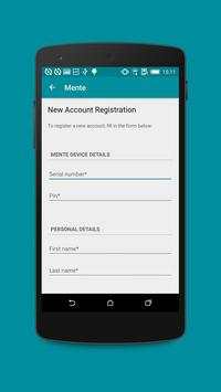 Mente Mobile screenshot 1