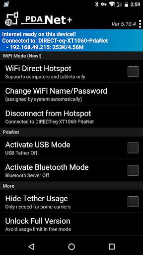 PdaNet  screenshot 2