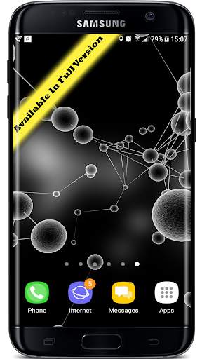 Particle Molecules 3D Live Wallpaper screenshot 9