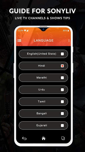 Guide for SonyLIV - Live TV Shows & Movies Tips screenshot 3