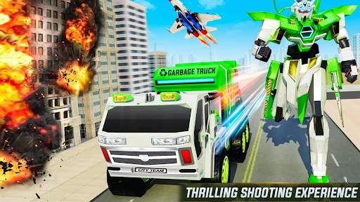 Hippo Robot Garbage Truck Robo screenshot 2