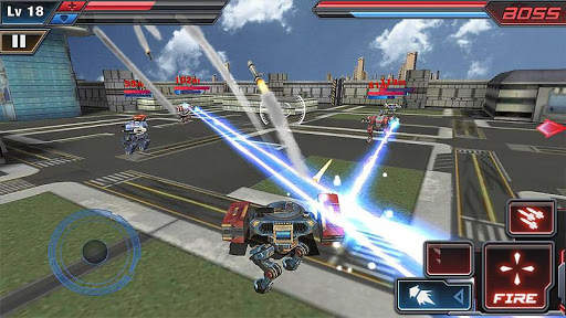 Robot Strike 3D screenshot 1