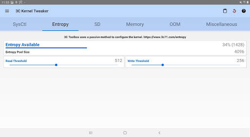 3C System Manager (root) screenshot 5
