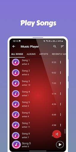 Music Player screenshot 5