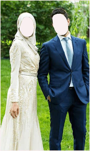 Hijab Couples Photo Suit New screenshot 1