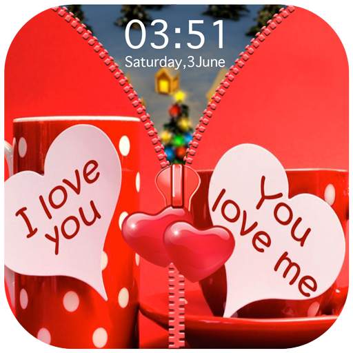 Love Zipper Lock Screen 1.0
