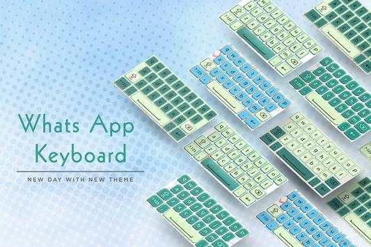 Keyboard theme for Whatsaapp- Design for Whatsaapp screenshot 1