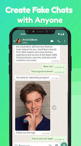 Fake Text Message WA Prank screenshot 3