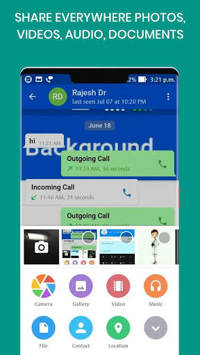 Messenger App : 2020 Free Chat & Calls screenshot 9