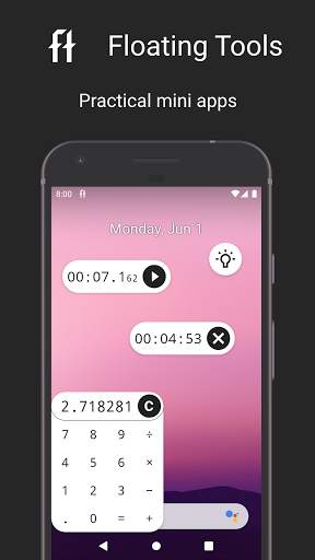 Floating Tools - free mini apps screenshot 1