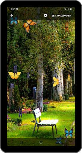 Butterfly and Blossom live wallpaper screenshot 8