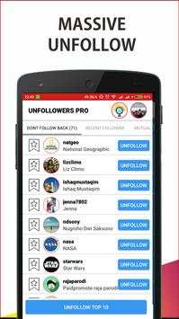 Unfollowers PRO for Instagram screenshot 1