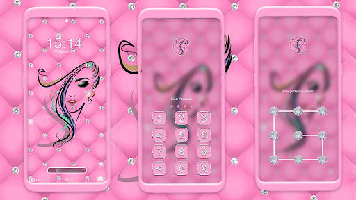 Girly Pink Launcher Theme screenshot 5