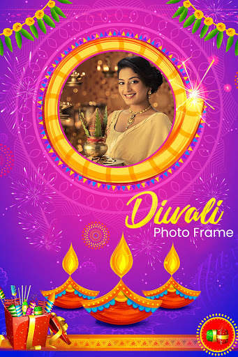 Happy Diwali 2020 Photo Frames : Photo Editor screenshot 1