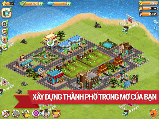 Trò chơi Thành phố Làng Đảo screenshot 12