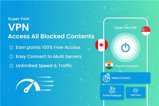 Super VPN - Fast Vpn Master screenshot 1