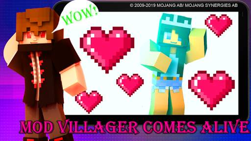 Villager Girlfriend Mod for Minecraft PE screenshot 1