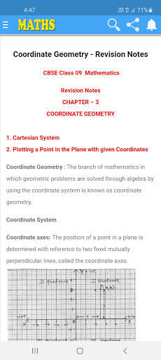 Maths Class 9th Notes & NCERT Solutions screenshot 8