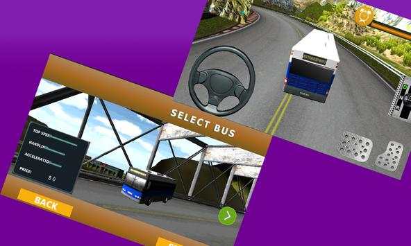 3D Mountain Climb Bus Simulator screenshot 3