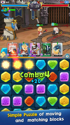 Puzzle Clash: PvP Defense Game | Match Strategy screenshot 8