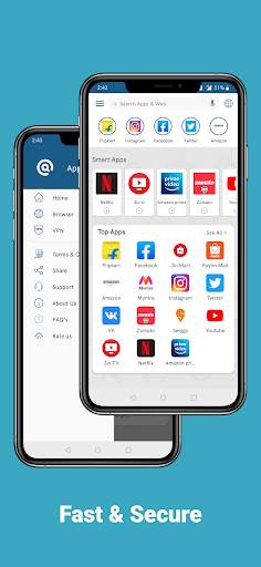 UI Browser App - Indian Browser App - 2021 screenshot 1