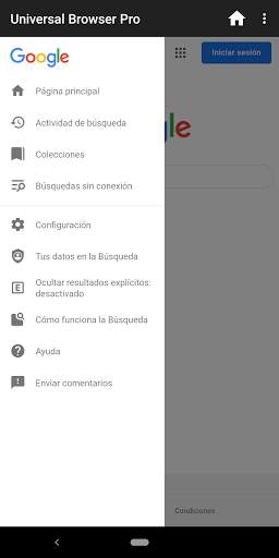 Universal Browser Pro screenshot 1