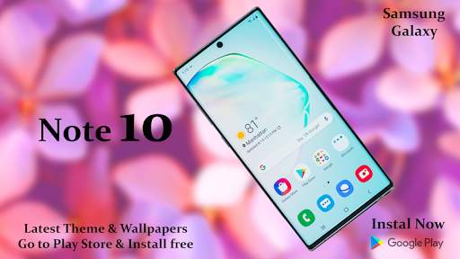 Note 10 | Theme for Galaxy Note 10 & launcher screenshot 1