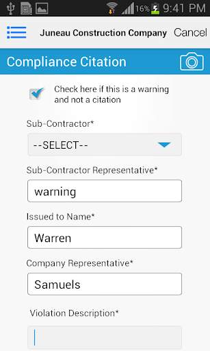 RMP Safety App screenshot 8