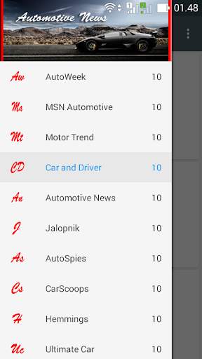 Automotive News 1 تصوير الشاشة