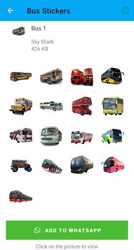 Bus Stickers For WhatsApp screenshot 2