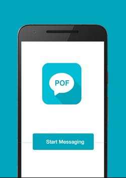 Free POF Messenger and Chat screenshot 1