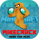 Skin Mikecrack For mcpe icon