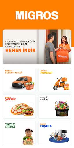 Migros Sanal Market screenshot 1