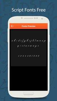 50 Script Fonts Free screenshot 5