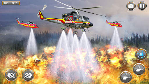 Firefighter Truck Driving Game screenshot 4