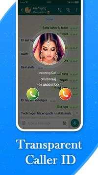 Transparent Screen Caller ID Theme screenshot 3