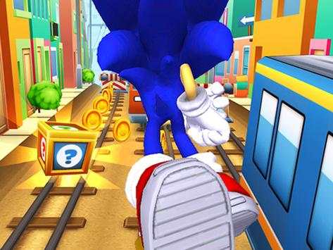 Subway Sonic Surf Jump 1 تصوير الشاشة