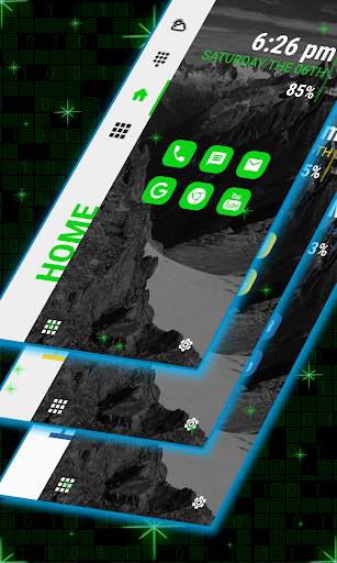 Strip Launcher 2020 PRO - Theme Pro screenshot 1