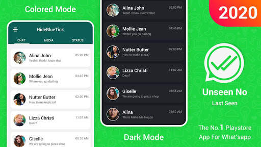 Unseen for Whatsapp - No Last Seen on messages screenshot 2