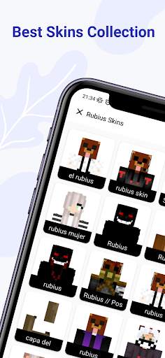 Rubius Skins for Minecraft screenshot 1