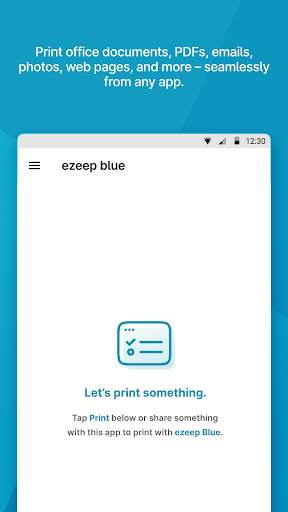 ezeep Blue Printer App скриншот 1