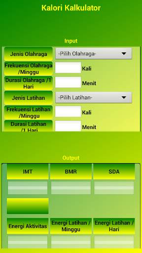 Penghitungan Kalori screenshot 4